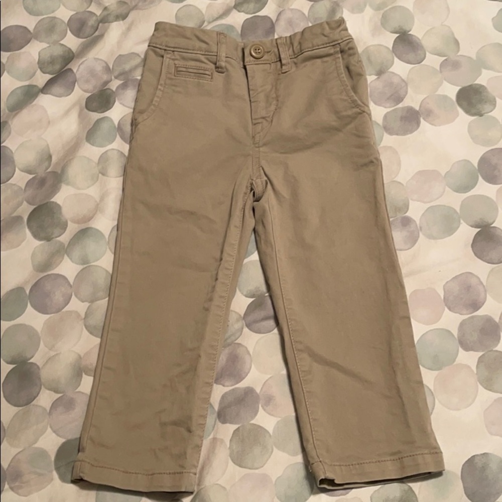 Gap kids khaki pants with adjustable waist 2T